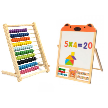 Детские счеты и магнитные доски