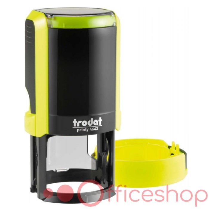 Оснастка для печати желтая Trodat PRINTY 4642, круглая 42 мм 666052
