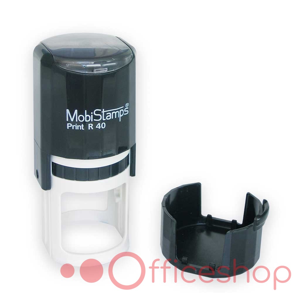 Оснастка для печати синяя MobiStamps, круглая 40 мм 40RC /971055 (30)