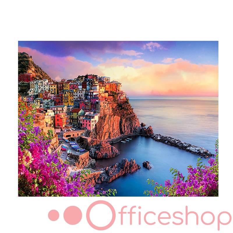 Картина по номерам ''Город у моря'' 30x40 см, RSB8299