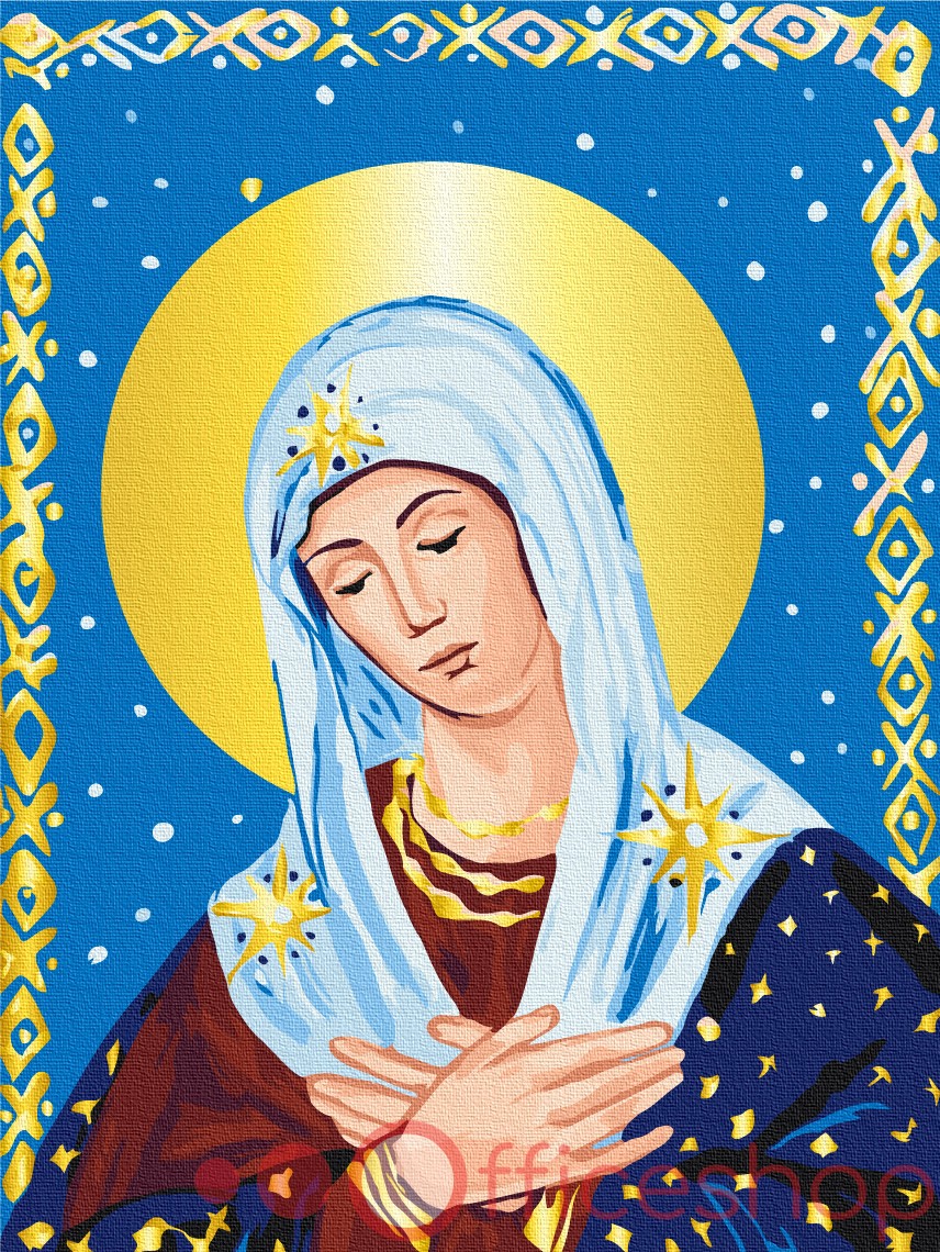 Картина по номерам Funny Art "Сердечная  молитва", 3*, 30x40 см, RBS53970