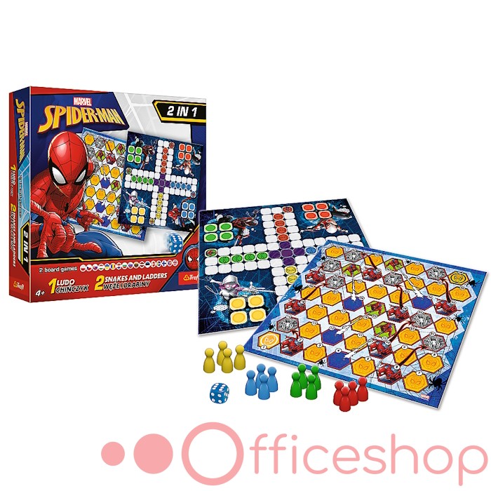 Joc de masa Ludo&Snakes "Spider-Man" Trefl 02419