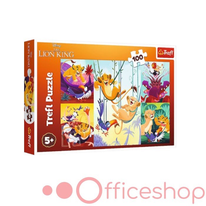 Puzzle 100 elemente "Lion King" Trefl 16478