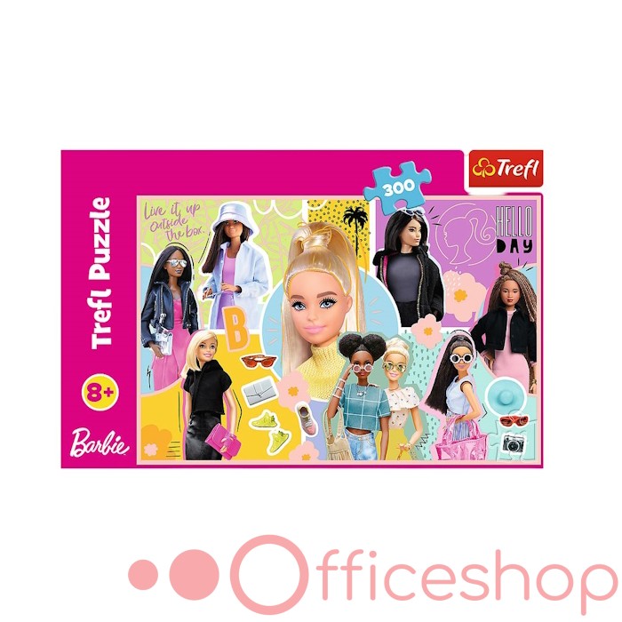 Puzzle 300 elemente "Frumoasa Barbie" Trefl 23025